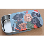 Dóza mini Festive Dogs