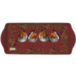 Tác melamin střední Robins &amp; Holly; 17*38 cm