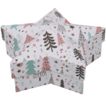 Krabice Hvězda růžovočerná 20*19 cm