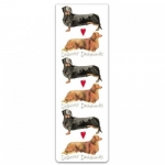 Záložka magnetická Dachshunds