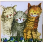 Trhací bloček Three amigos, 9*9 cm