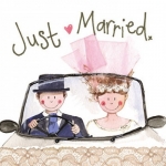 Přání svatební - Just married