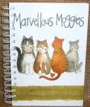 Zápisník spirálový - Marvellous Moggies, A5