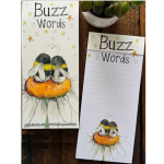 Nákupní seznam Buzz Words, 23*10 cm