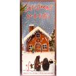 Nákupní seznam Gingerbread, 23*10 cm