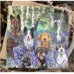 Přání Bluebell Wood