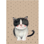 Notýsek Kitten, 9*12 cm