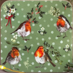 Podložka Robin; 10*10 cm
