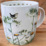 Wren and Daisies hrnek; 0,4 l - SLEVA