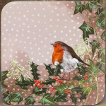 Podložka Robin; 10*10 cm