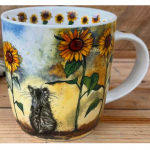 Cat and Sunflowers hrnek 0,4 l
