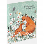 Sada 12 ks přání a obálek - Foxy Tales B