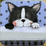 Dóza Frisky 8,7*8,7*4 cm