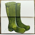 Trhací bloček Wellies, 9*9 cm