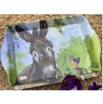 Tác melamin Donkey; 14*21 cm