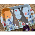 Tác melamin Rabbit; 14*21 cm