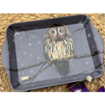 Tác melamin Owl; 14*21 cm