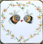 Dóza Bees 14*14*4 cm