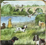 Dóza Along the River 14*14*4 cm