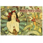 Utěrka na brýle Mucha - Monaco Monte-Carlo